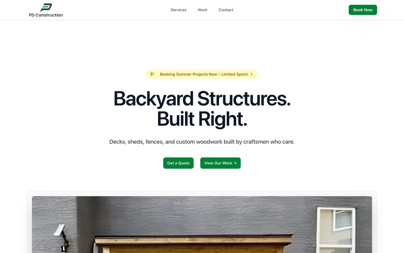 PD Construction screenshot